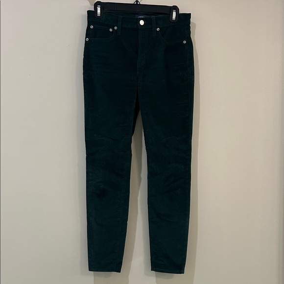 J.Crew Dark Green Corduroy Pants - Picture 1 of 3